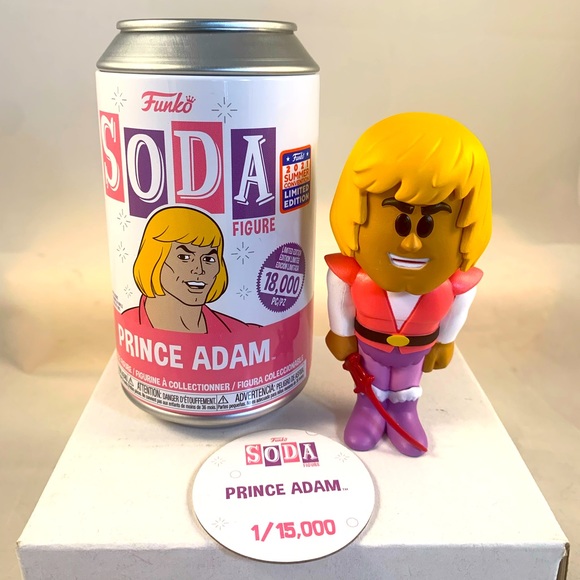 Funko Soda Prince Adam Common Funkon 2021 - Picture 1 of 1